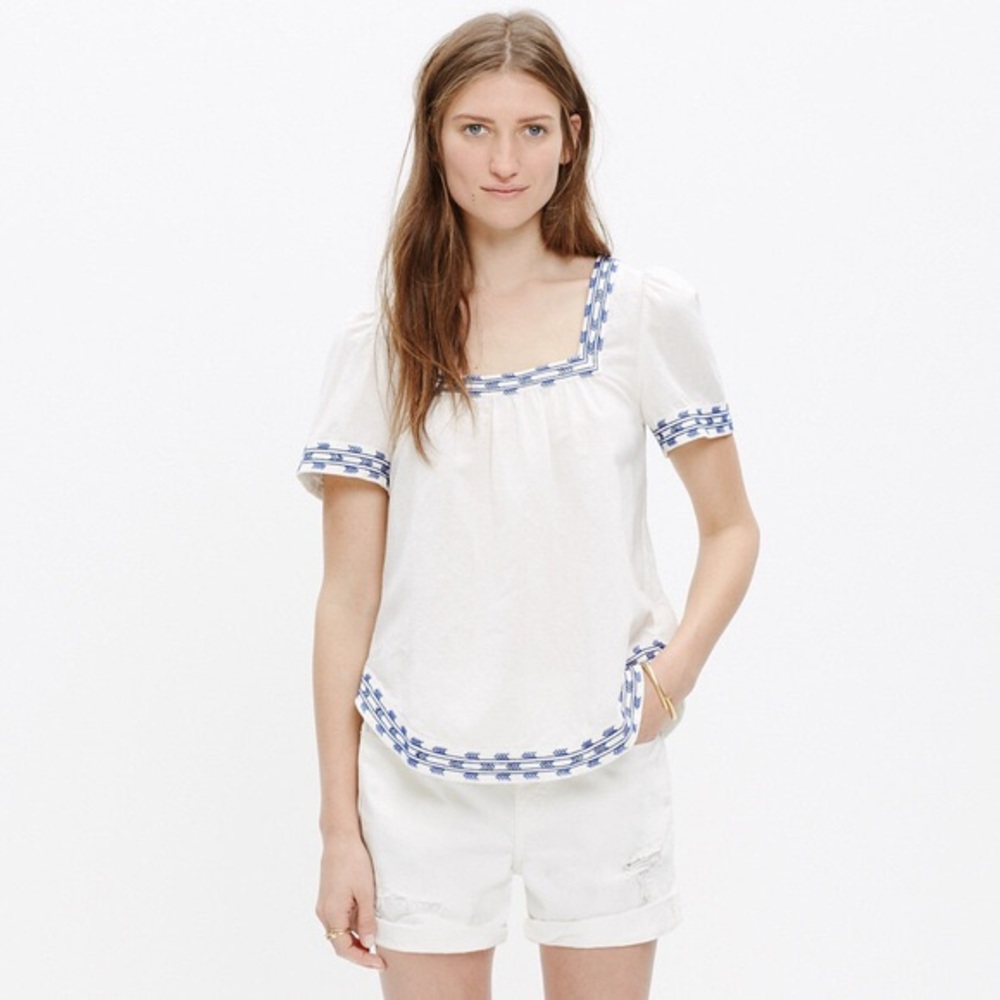 Madewell top NWT XS